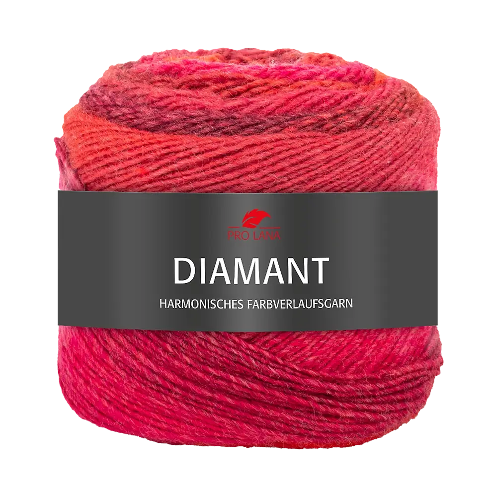 #Farbe_Pro Lana Diamant | 83 Rot-Orange