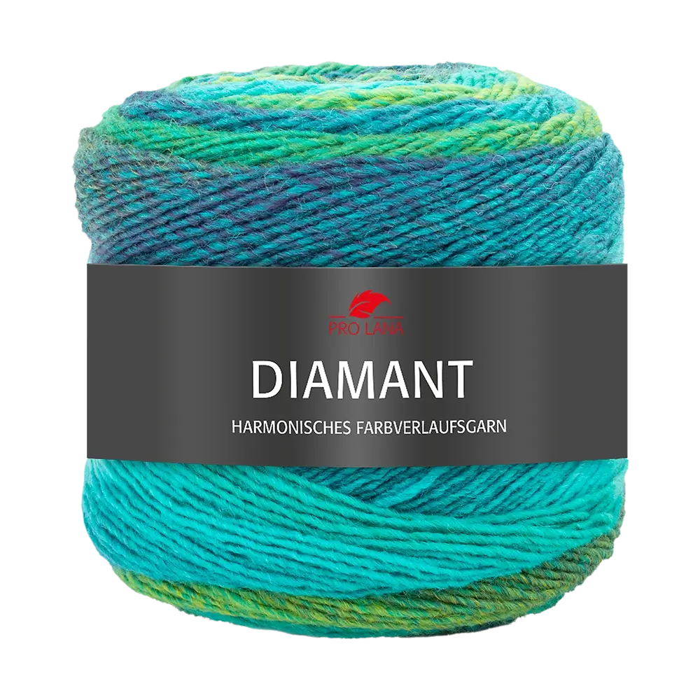 #Farbe_Pro Lana Diamant | 86 Grün-Türkis-Blau