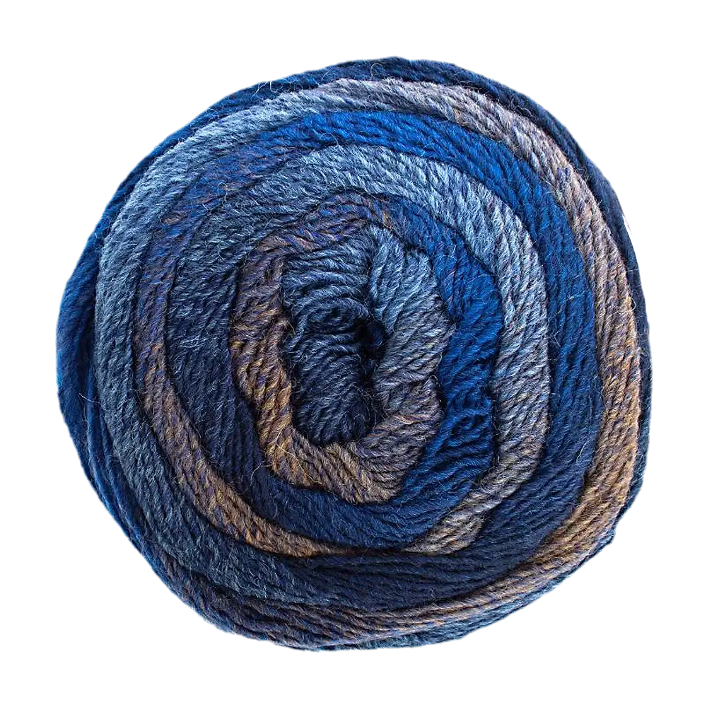 #Farbe_Pro Lana Diamant | 92 Blau-Hellblau-Braun