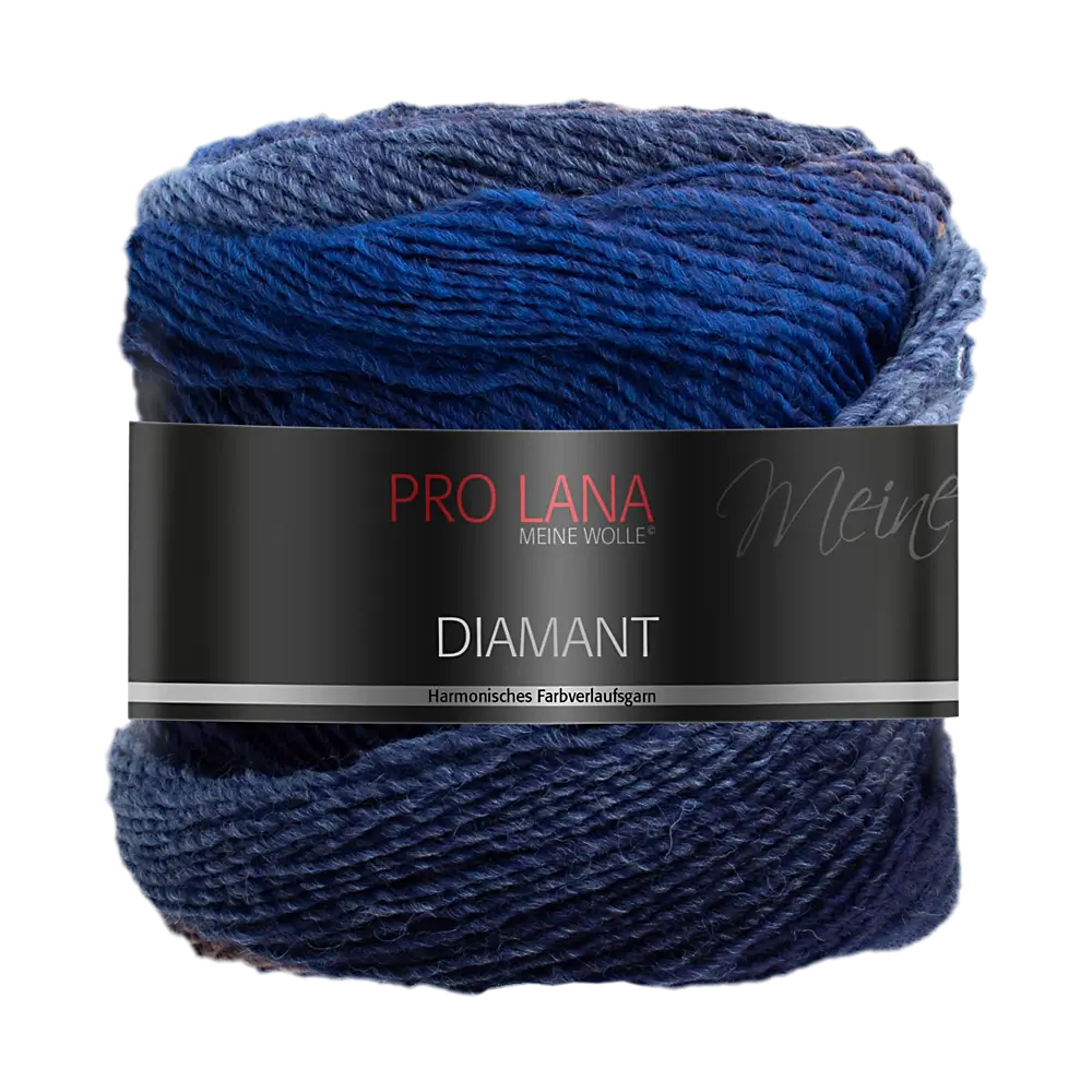 #Farbe_Pro Lana Diamant | 92 Blau-Hellblau-Braun