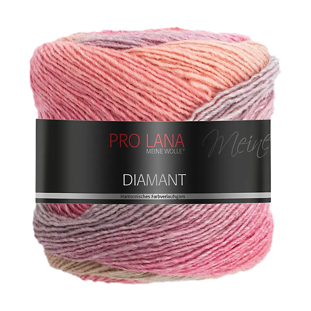 #Farbe_Pro Lana Diamant | 93 Rosa-Apricot-Grau