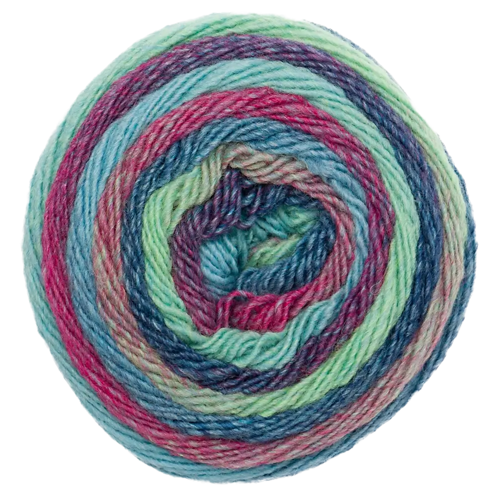 #Farbe_Pro Lana Diamant | 97 Mint-Weinrot-Jeans