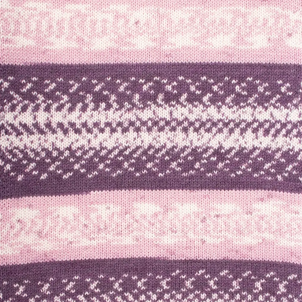 #Farbe_Pro Lana Fjord | 88 Pflaume-Altrosa-Weiß