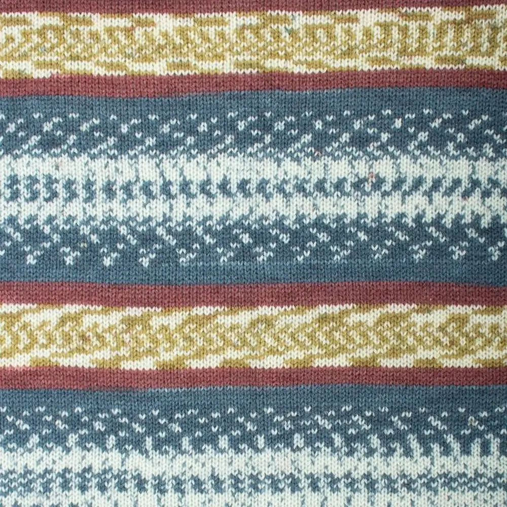 #Farbe_Pro Lana Fjord | 93 Rost-Grau-Senf-Weiß