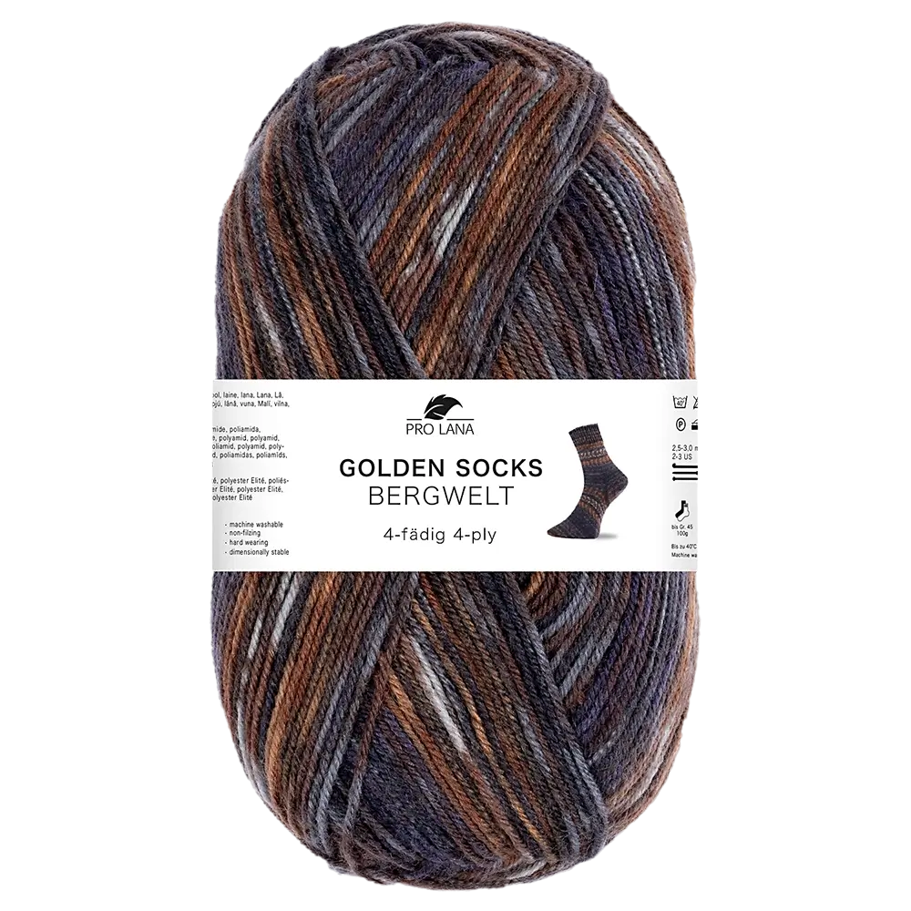 #Farbe_Golden Socks Bergwelt | 80609