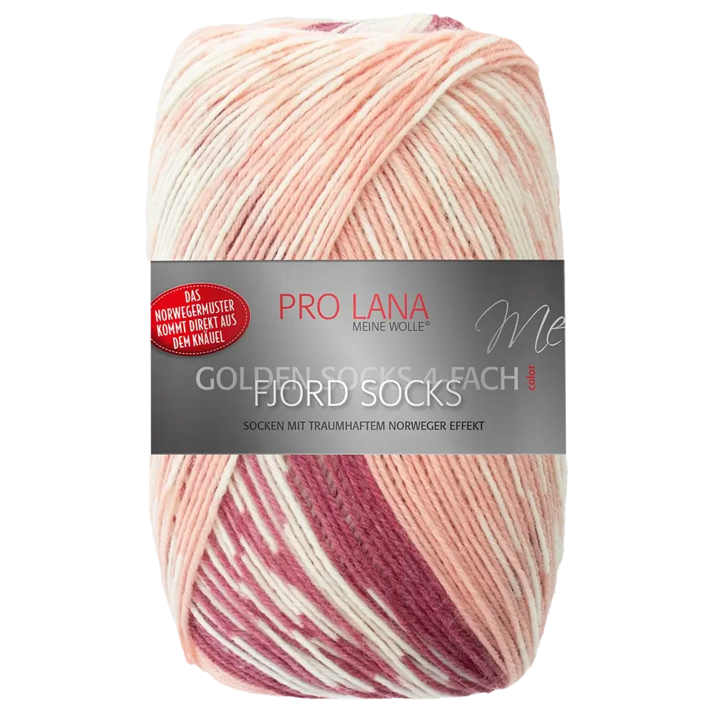 #Farbe_Pro Lana Golden Socks 4-fach Fjord Socks | 189 Bordeaux