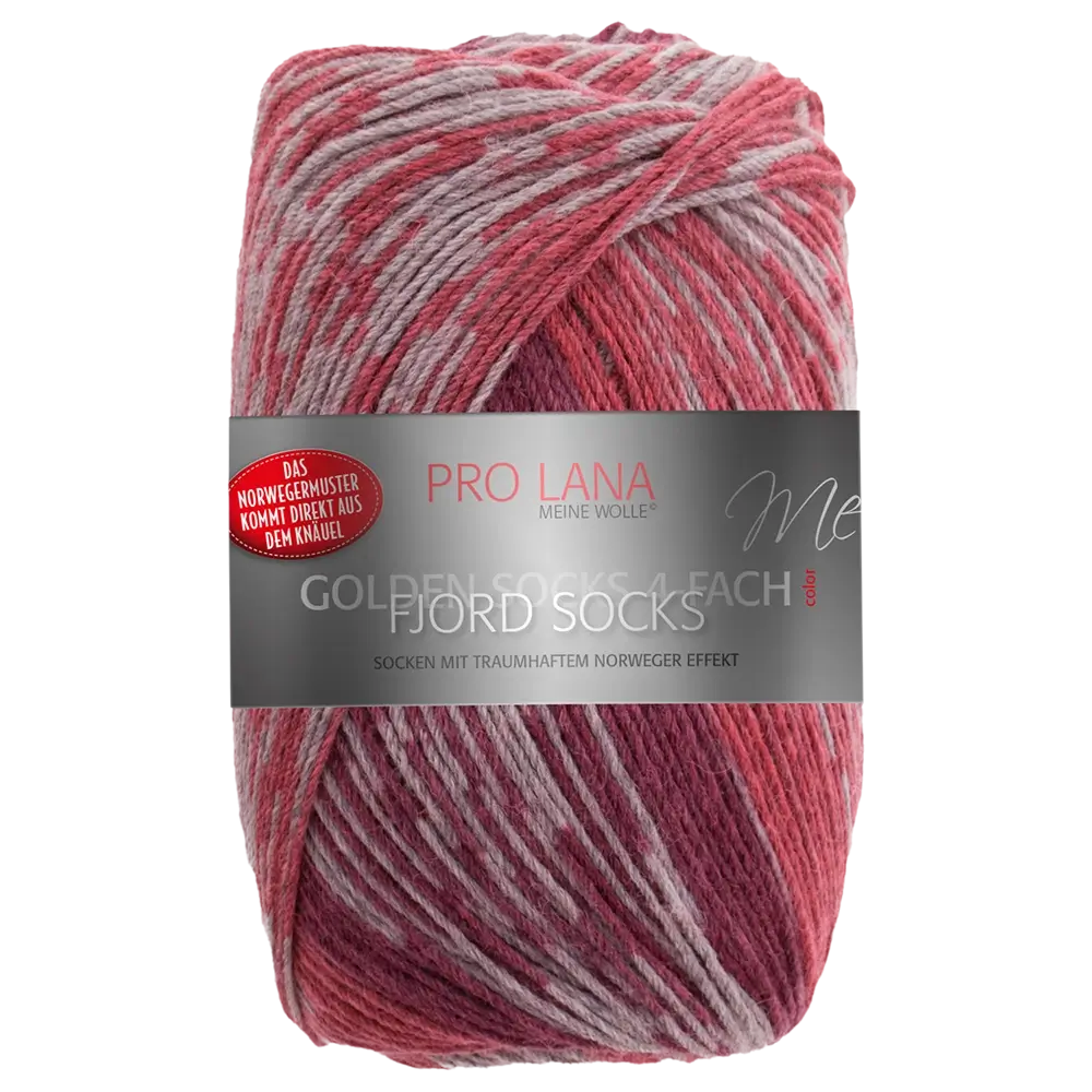 #Farbe_Pro Lana Golden Socks 4-fach Fjord Socks | 193 Beere