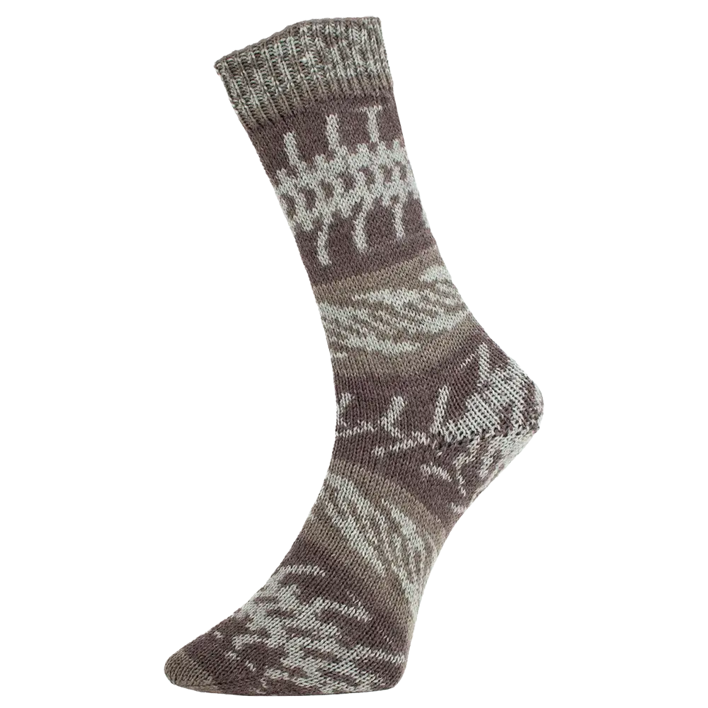 #Farbe_Pro Lana Golden Socks 4-fach Fjord Socks | 194 Braun