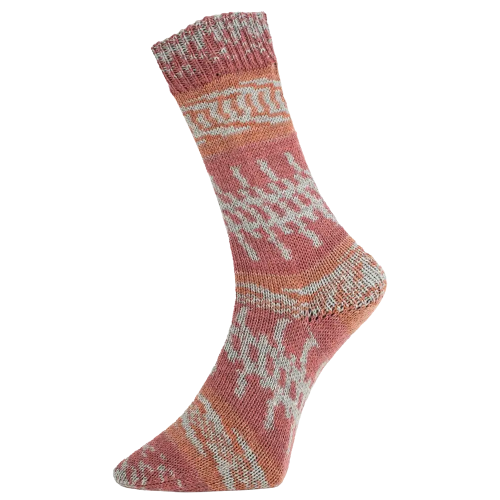 #Farbe_Pro Lana Golden Socks 4-fach Fjord Socks | 195 Terracotta