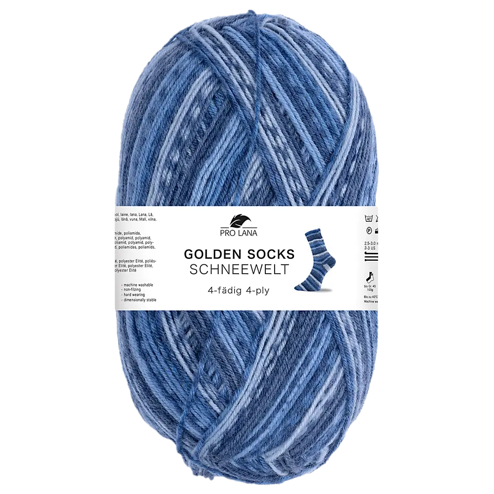 #Farbe_Pro Lana Golden Socks Schneewelt | 37904