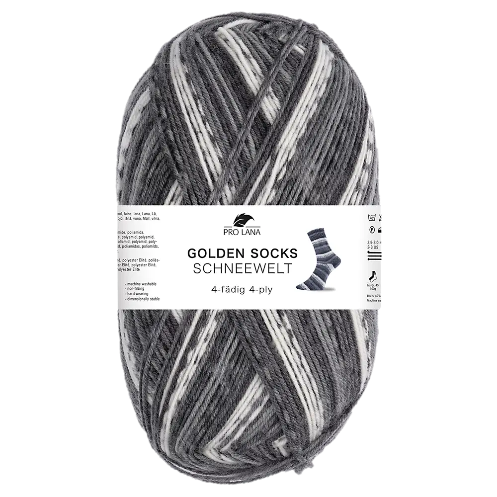#Farbe_Pro Lana Golden Socks Schneewelt | 51208