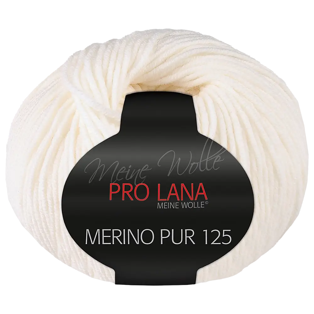 #Farbe_Pro Lana Merino Pur 125 | 01 Weiß