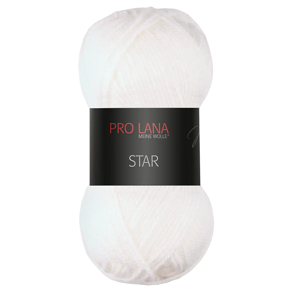 #Farbe_Pro Lana Star | 01 Weiß