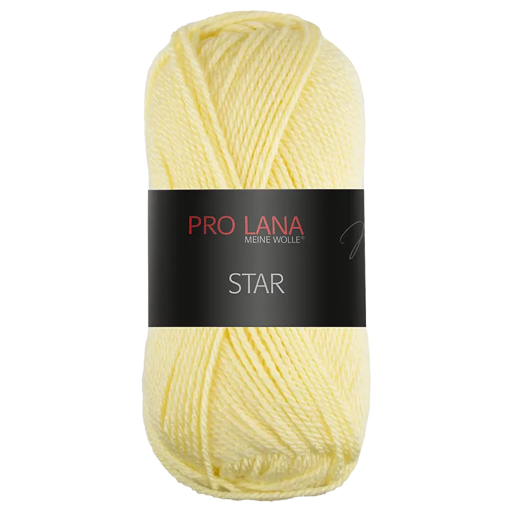 #Farbe_Pro Lana Star | 20 Pastellgelb