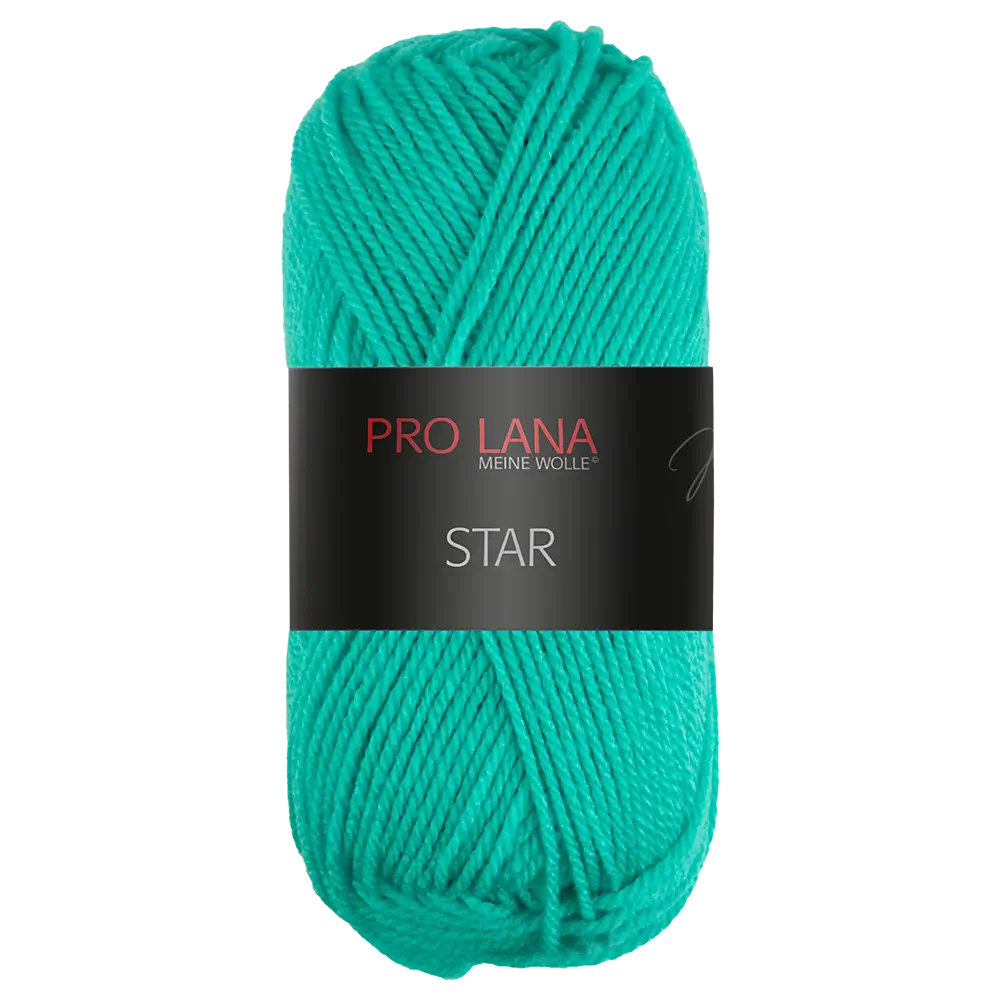 #Farbe_Pro Lana Star | 64 Aquagrün