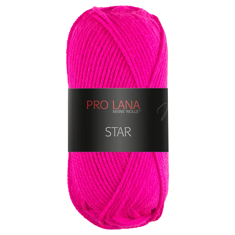 #Farbe_Pro Lana Star | 80 Neonpink