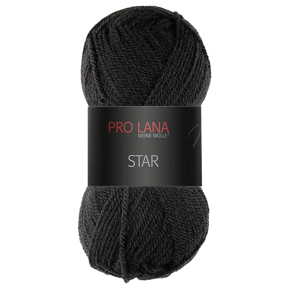 #Farbe_Pro Lana Star | 99 Schwarz