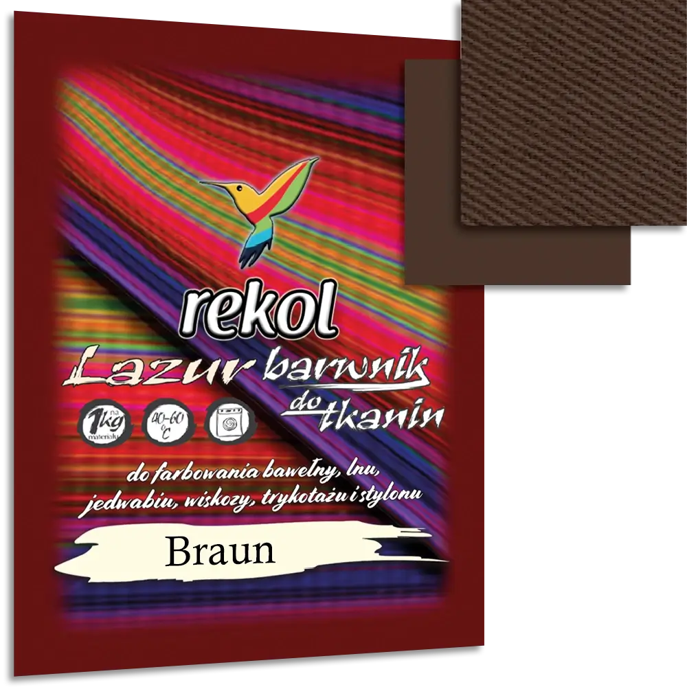 Rekol Textilfarbe Lazur | Braun