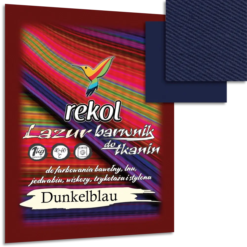 Rekol Textilfarbe Lazur | Dunkelblau