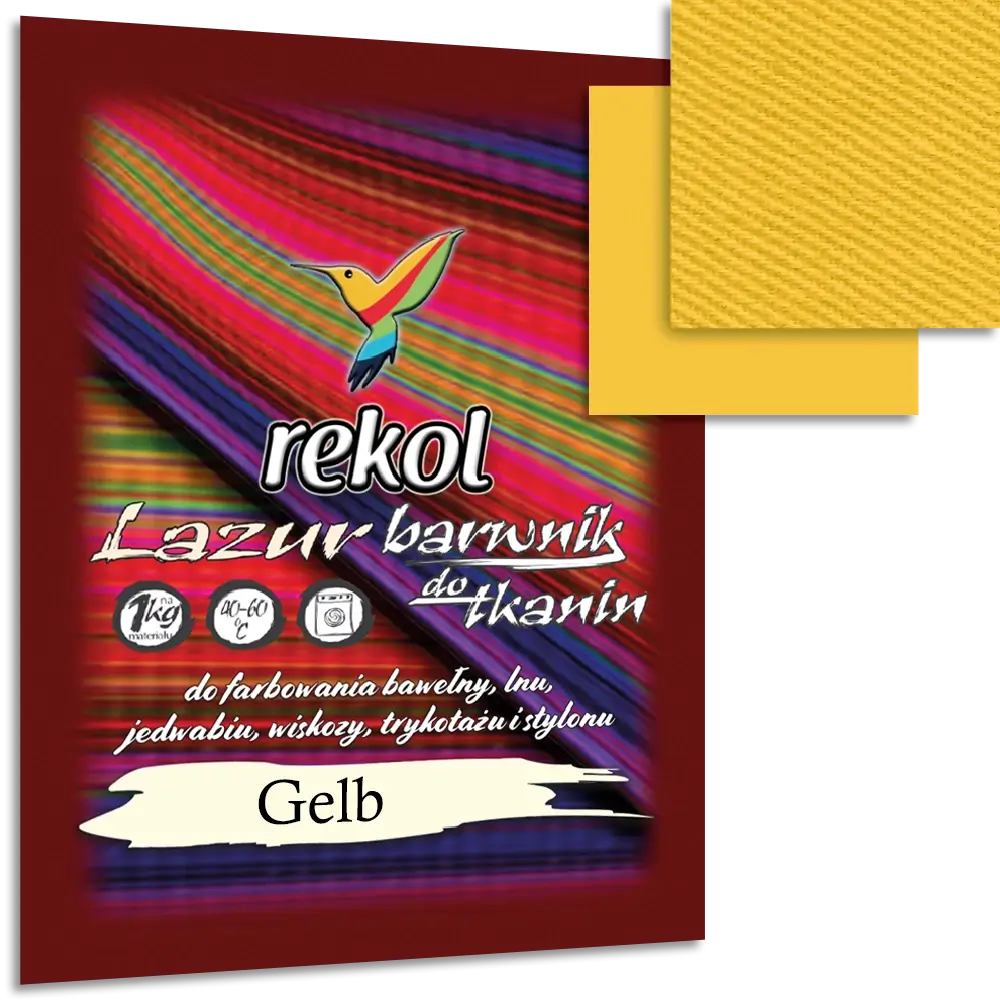 Rekol Textilfarbe Lazur | Gelb