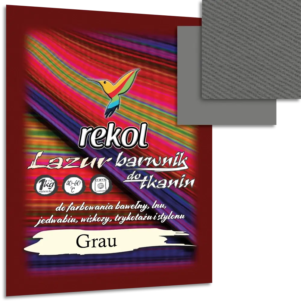 Rekol Textilfarbe Lazur | Grau