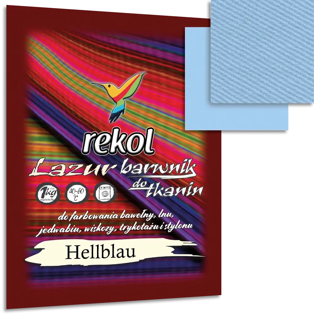 Rekol Textilfarbe Lazur | Hellblau