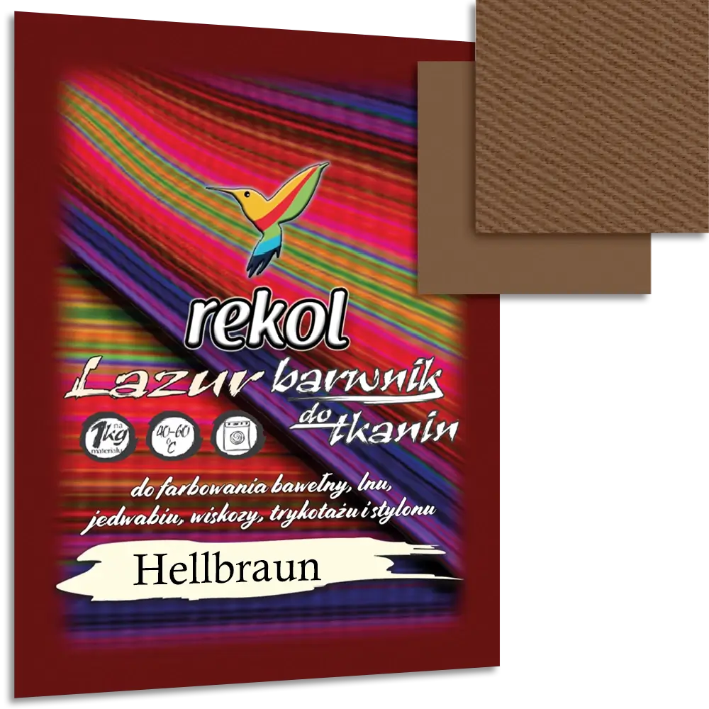 Rekol Textilfarbe Lazur | Hellbraun