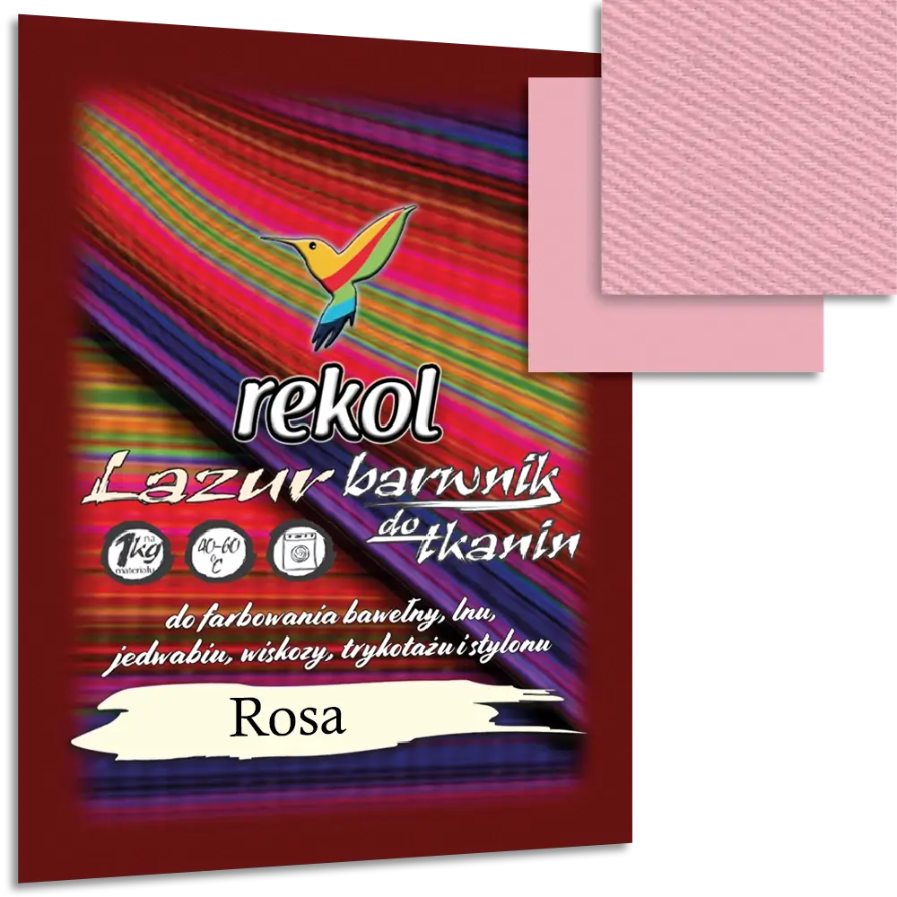 Rekol Textilfarbe Lazur | Rosa