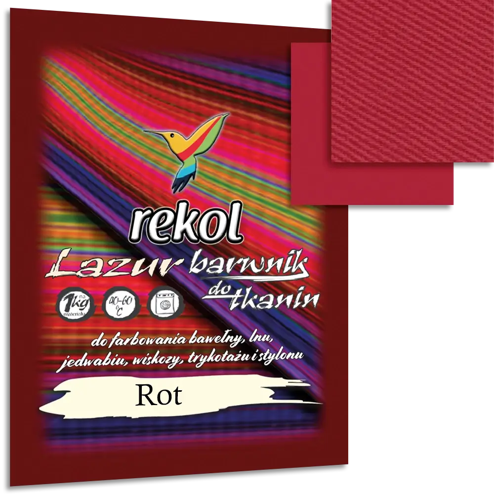 Rekol Textilfarbe Lazur | Rot