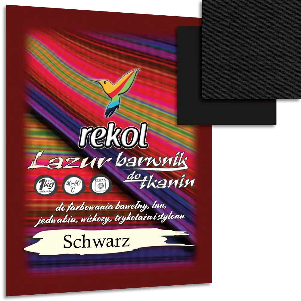 Rekol Textilfarbe Lazur | Schwarz