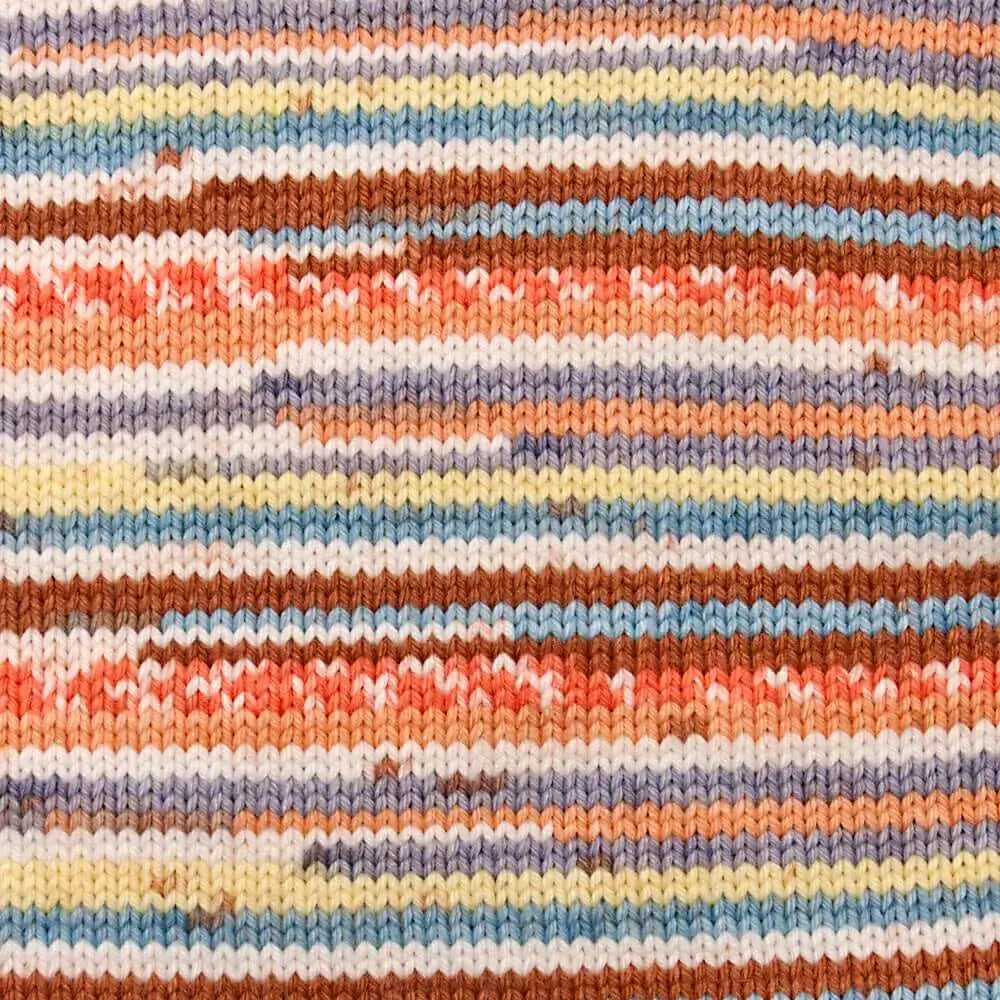 #Farbe_Rellana Baby Soft | 100 orange-blau-braun-gelb
