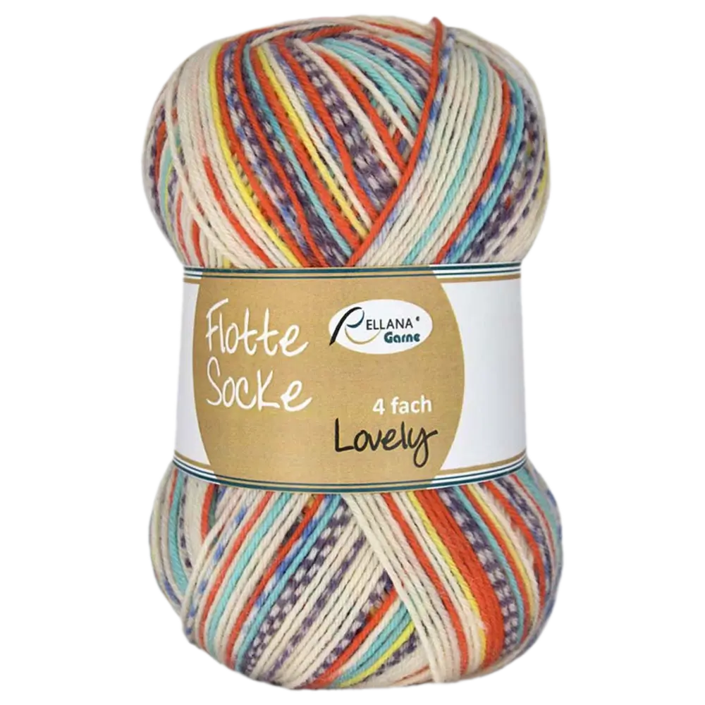 #Farbe_Rellana Flotte Socke Lovely | 1745