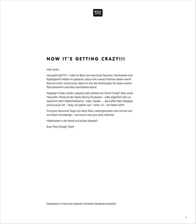 Rico | Just Bags + Things + Crazy Stuff