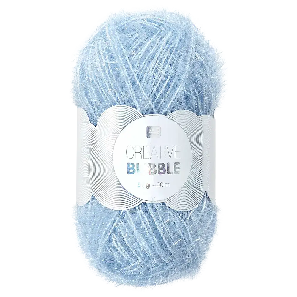 #Farbe_Rico Design Creativ Bubble | 050 Taubenblau