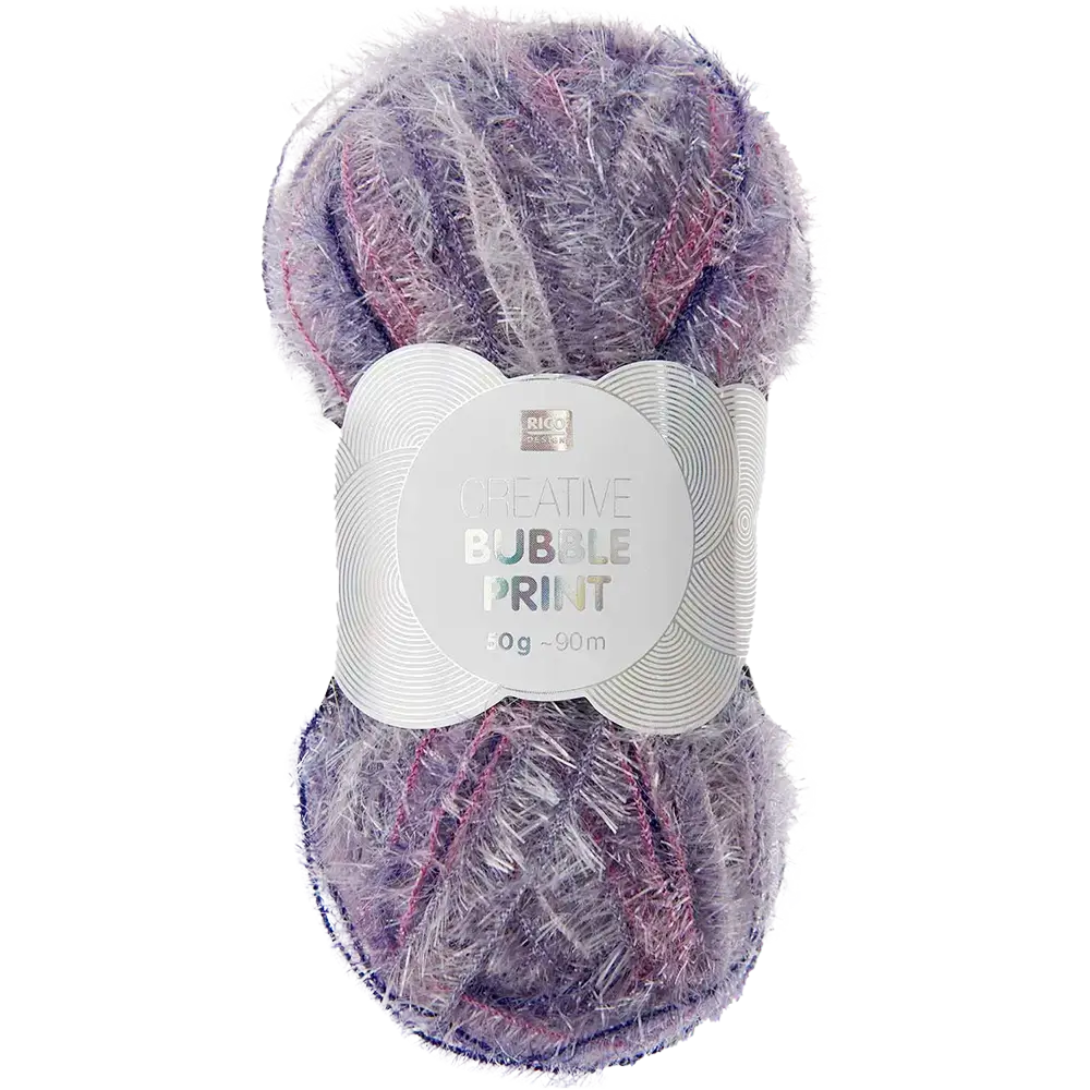 #Farbe_Rico Design Creativ Bubble | 007 Print Aubergine