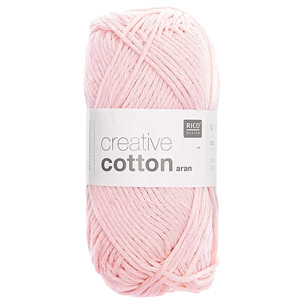 #Farbe_Rico Design Creative Cotton Aran | 00 Rose