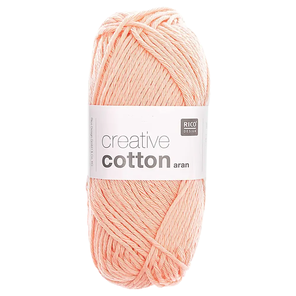 #Farbe_Rico Design Creative Cotton Aran | 03 Lachs