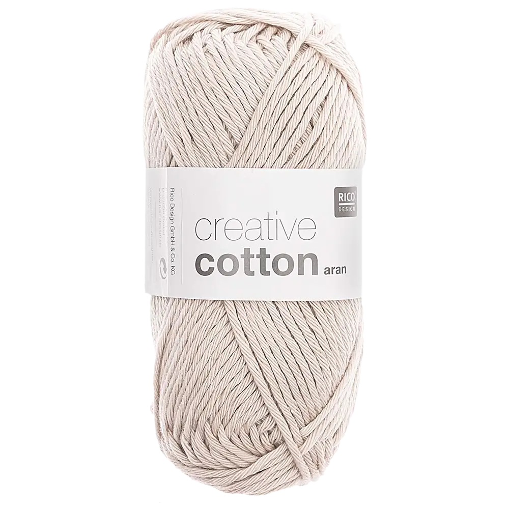 #Farbe_Rico Design Creative Cotton Aran | 22 Silbergrau