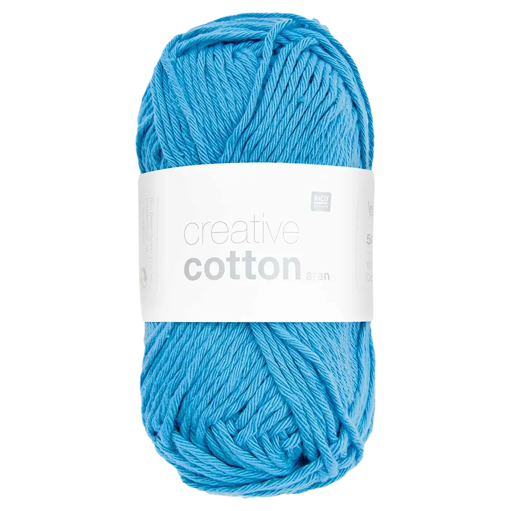#Farbe_Rico Design Creative Cotton Aran | 36 Türkis