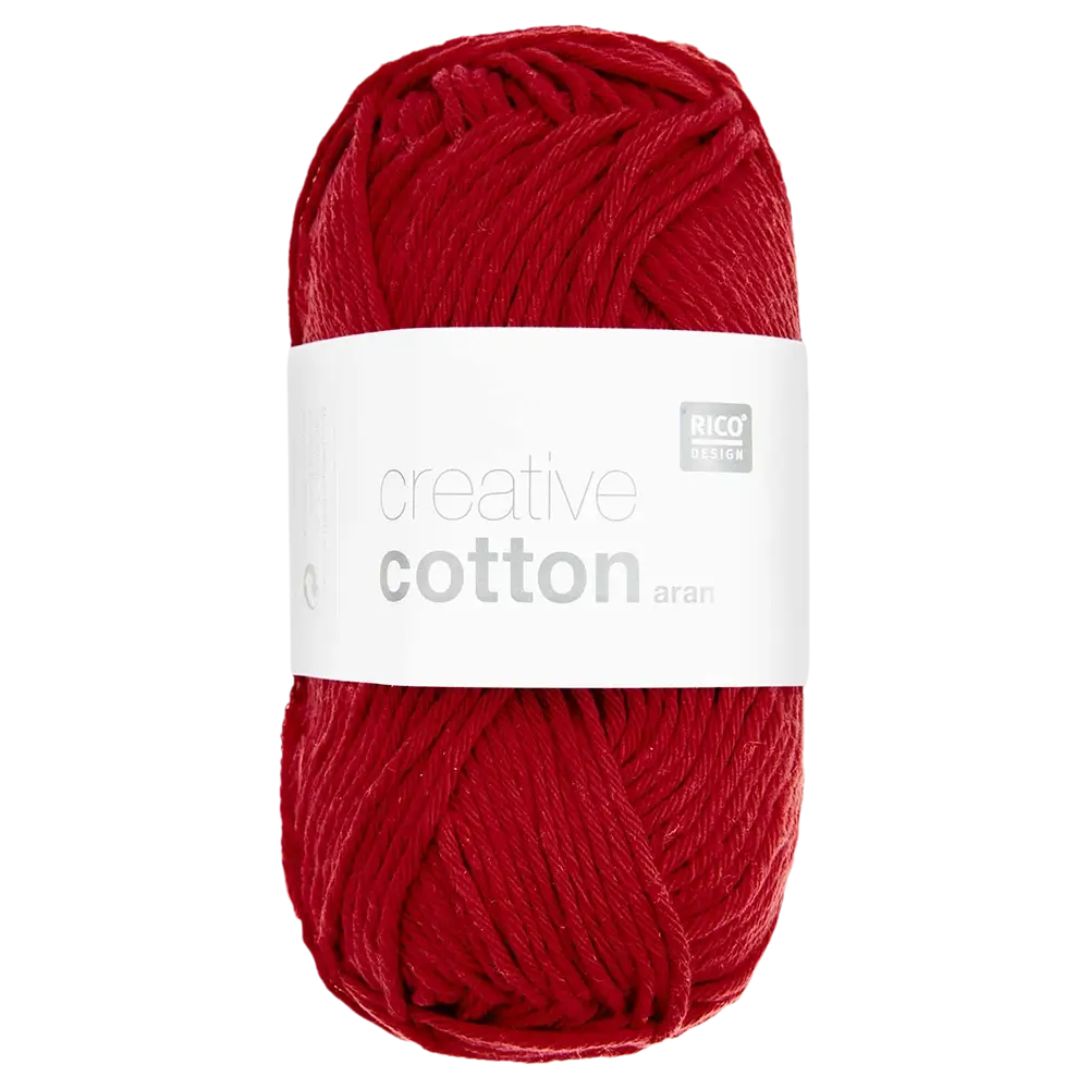 #Farbe_Rico Design Creative Cotton Aran | 65 Kirsche