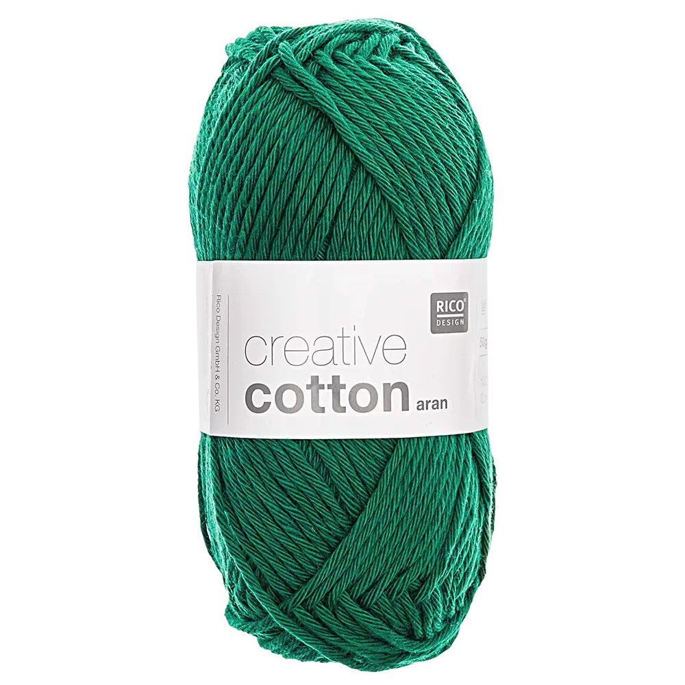 #Farbe_Rico Design Creative Cotton Aran | 69 Smaragd