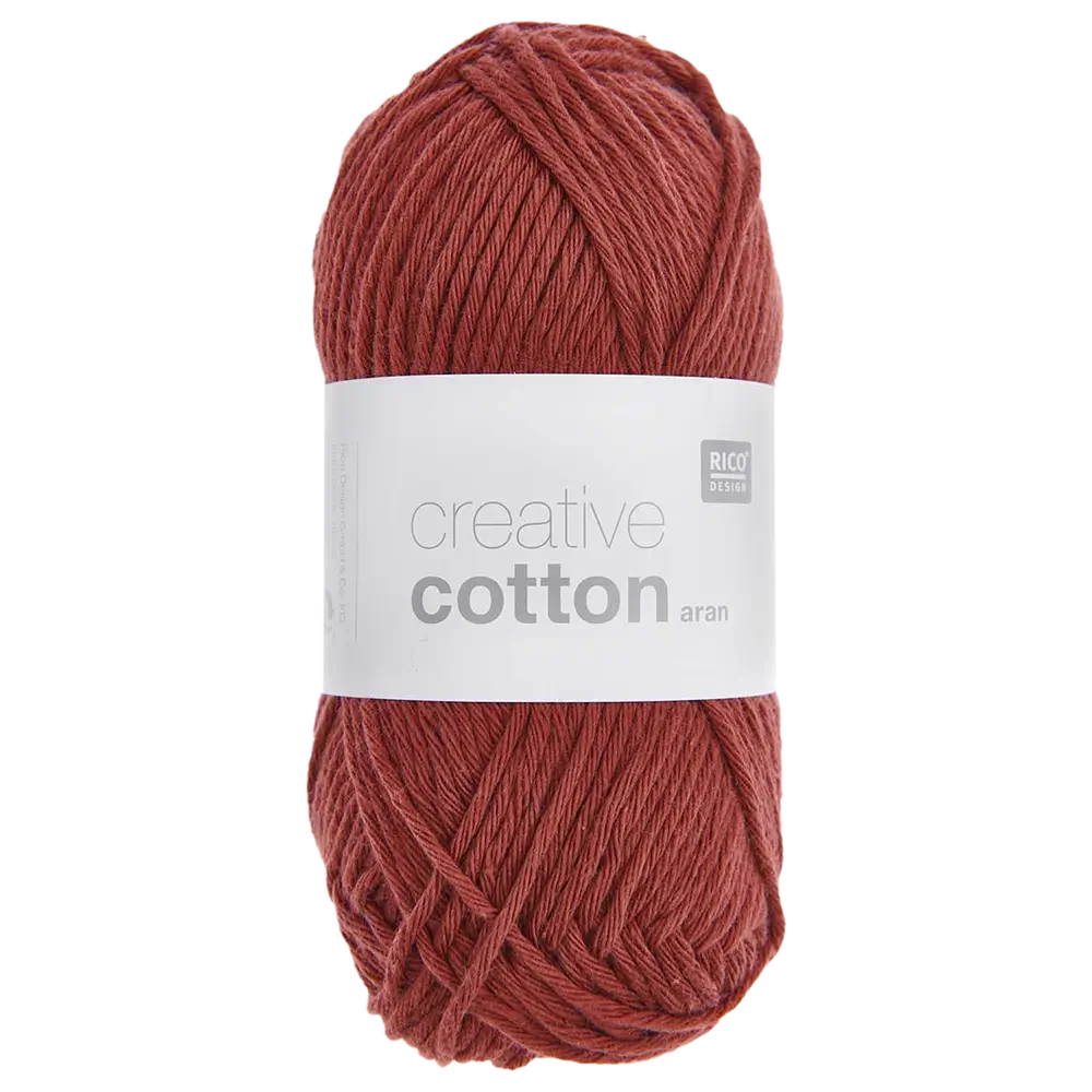 #Farbe_Rico Design Creative Cotton Aran | 85 Rost