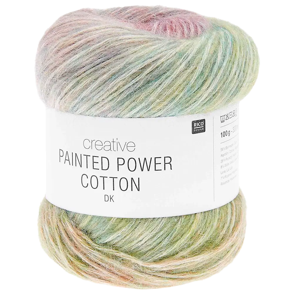 #Farbe_Rico Design Creative Painted Power Cotton dk | 004 Classic Rainbow