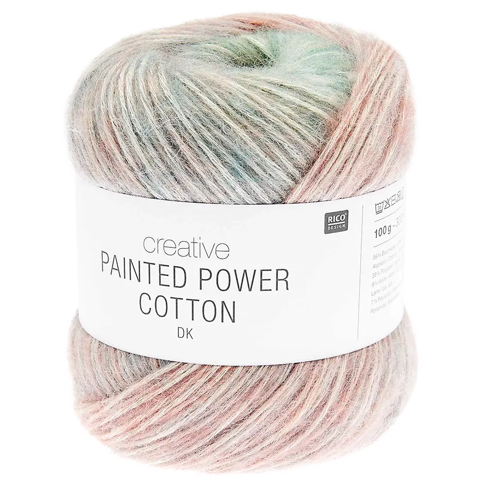 #Farbe_Rico Design Creative Painted Power Cotton dk | 008 Earthy Rainbow