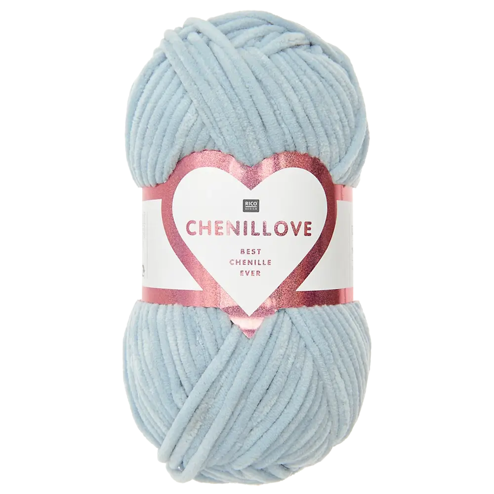 #Farbe_Rico Design Creative Chenillove | 010 Hellblau