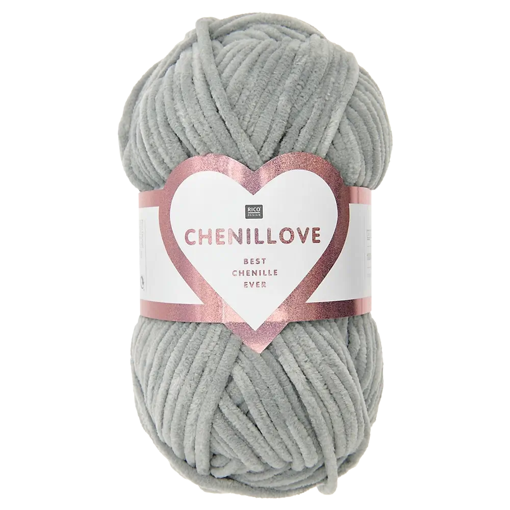 #Farbe_Rico Design Creative Chenillove | 013 Grau