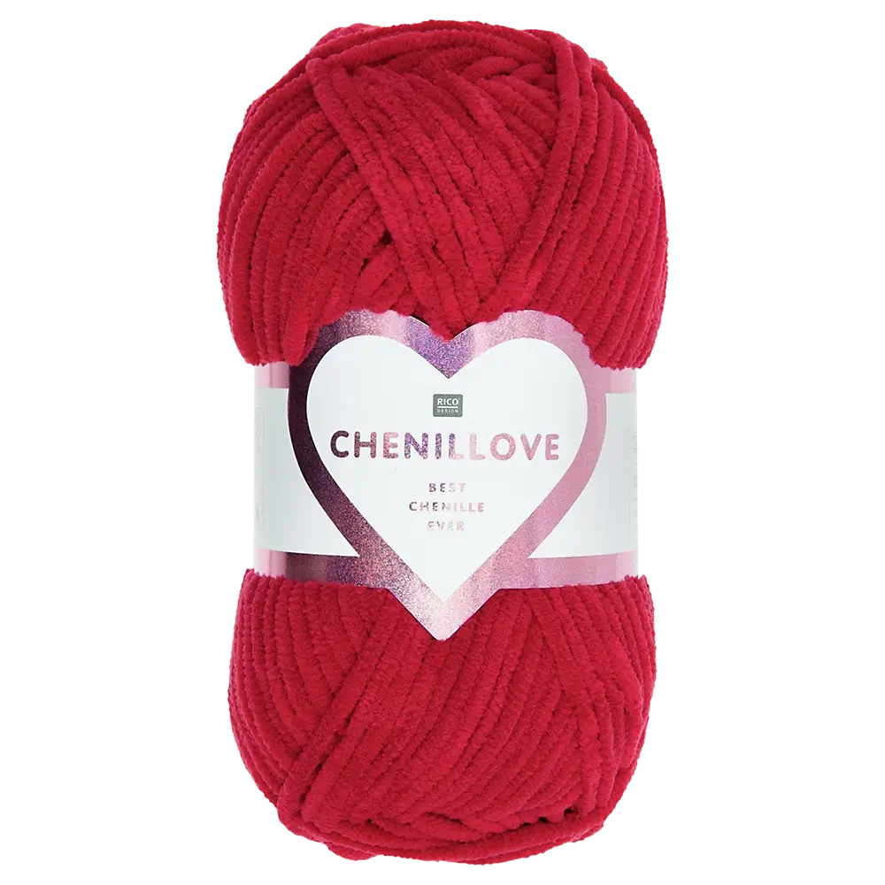 #Farbe_Rico Design Creative Chenillove | 022 Weinrot