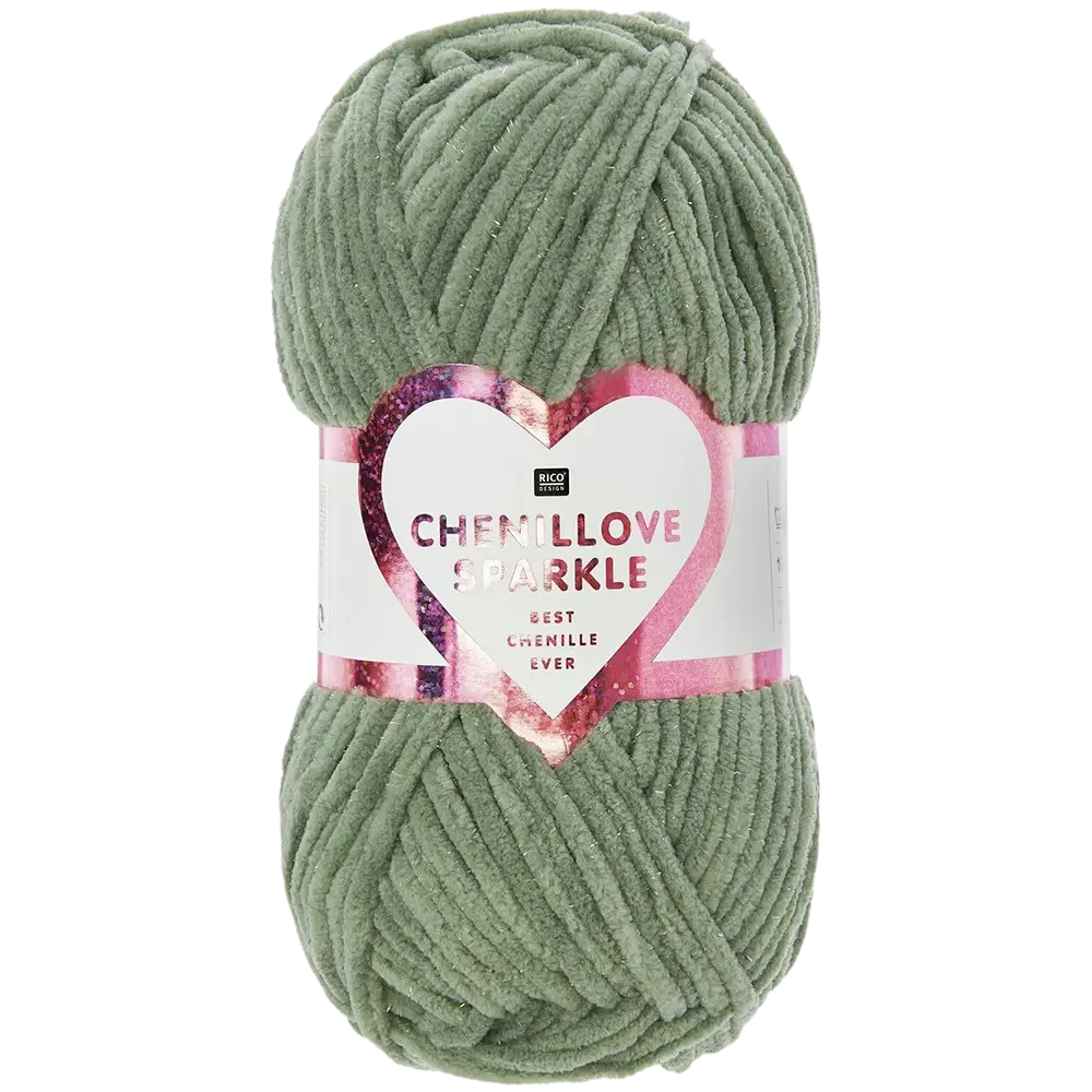 #Farbe_Rico Design Chenillove Sparkle | 005 Salbei