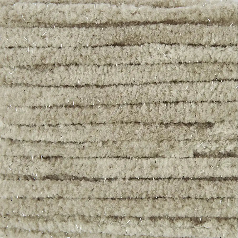 #Farbe_Rico Design Chenillove Sparkle | 007 Taupe