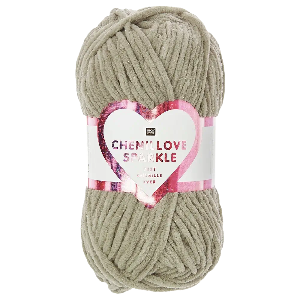 #Farbe_Rico Design Chenillove Sparkle | 007 Taupe